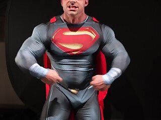 Bodybuilder Superhero